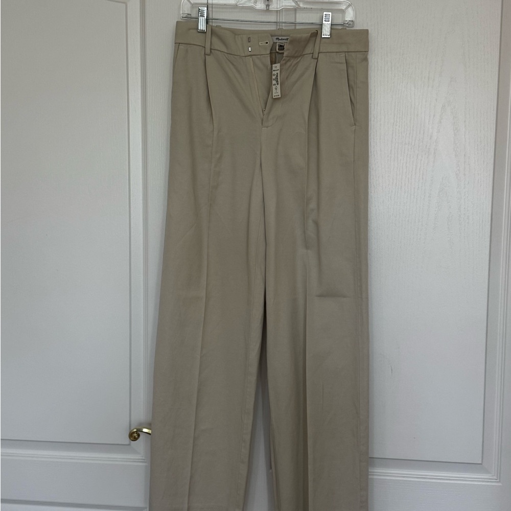 Madewell Women’s Pleated Wide-leg Pant